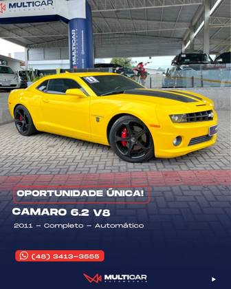 CHEVROLET CAMARO 6.2 V8 GASOLINA SS AUTOMÁTICO CHEVROLET CAMARO 6.2 V8 GASOLINA SS AUTOMÁTICO